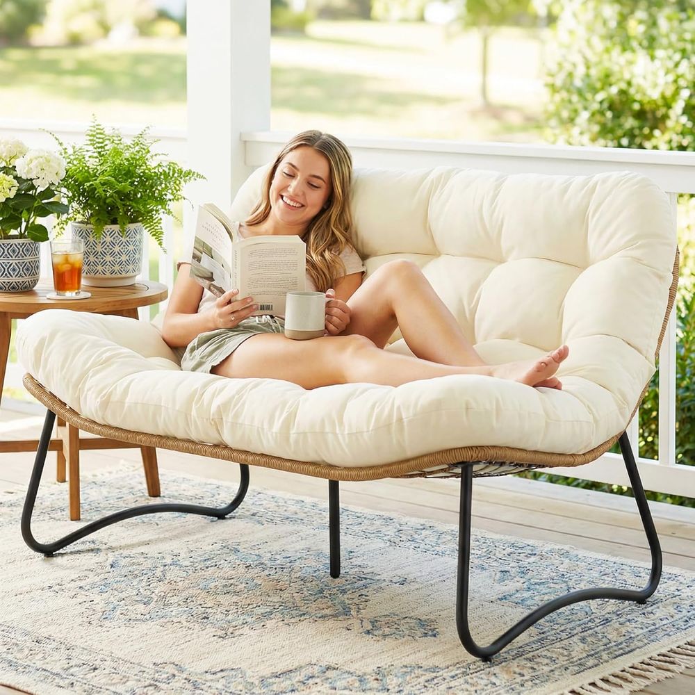 Outdoor Patio Loveseat, Boho L - Outdoor Furniture Durable recension och pris