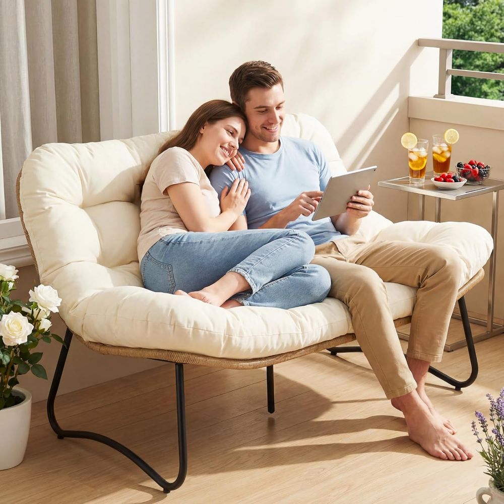 Outdoor Patio Loveseat, Boho L - Outdoor Furniture Durable recension och pris