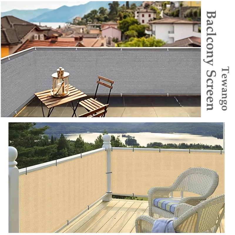 4 Colors Balcony Privacy Scree - Outdoor Furniture Hdpe recension och pris