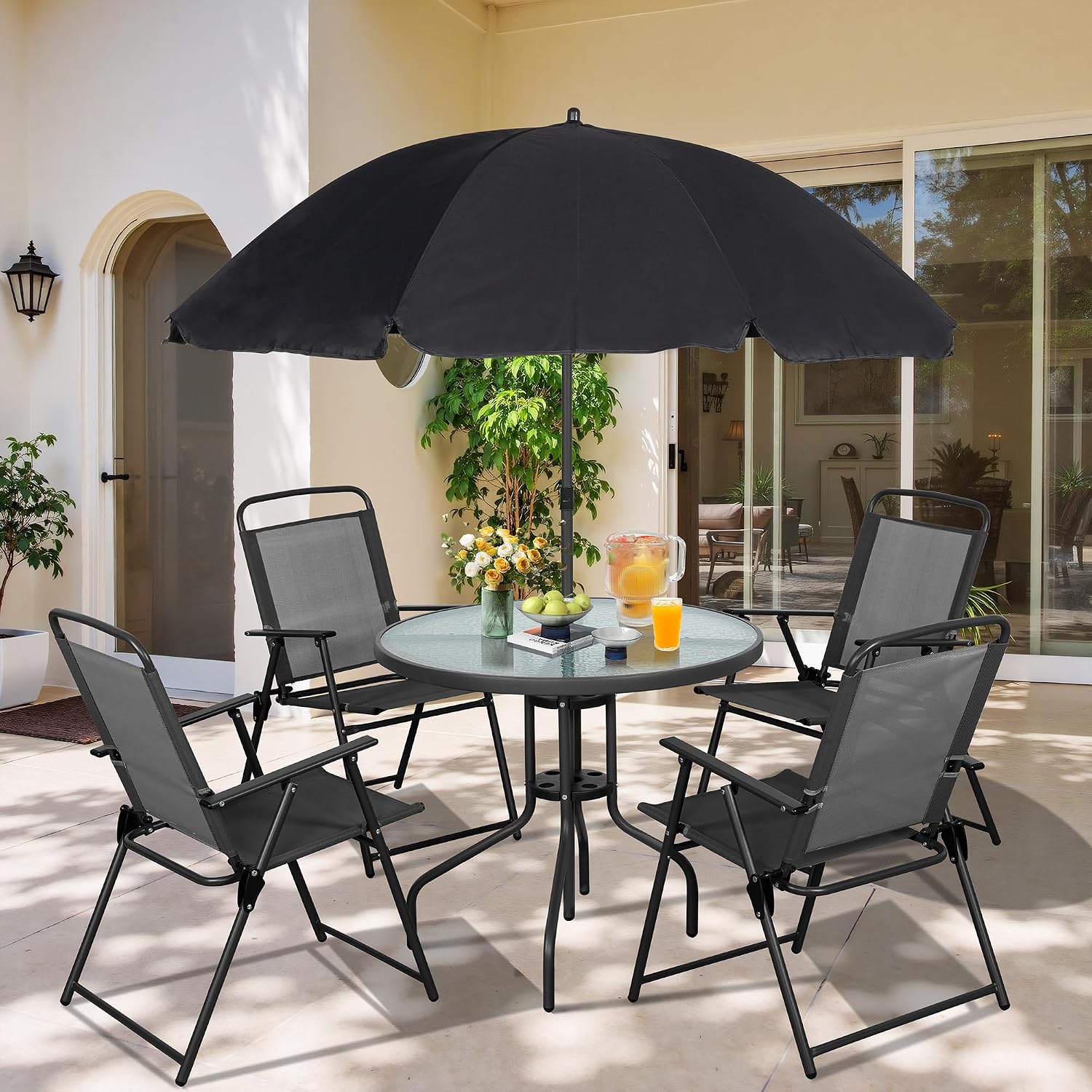 Metal Patio Dining Set Outdoor - Outdoor Furniture For Sale recension och pris