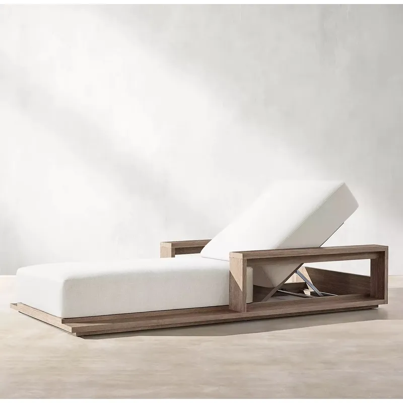 Hot Sale Beach Sunbed Pool Tea - Outdoor Furniture For Sale recension och pris