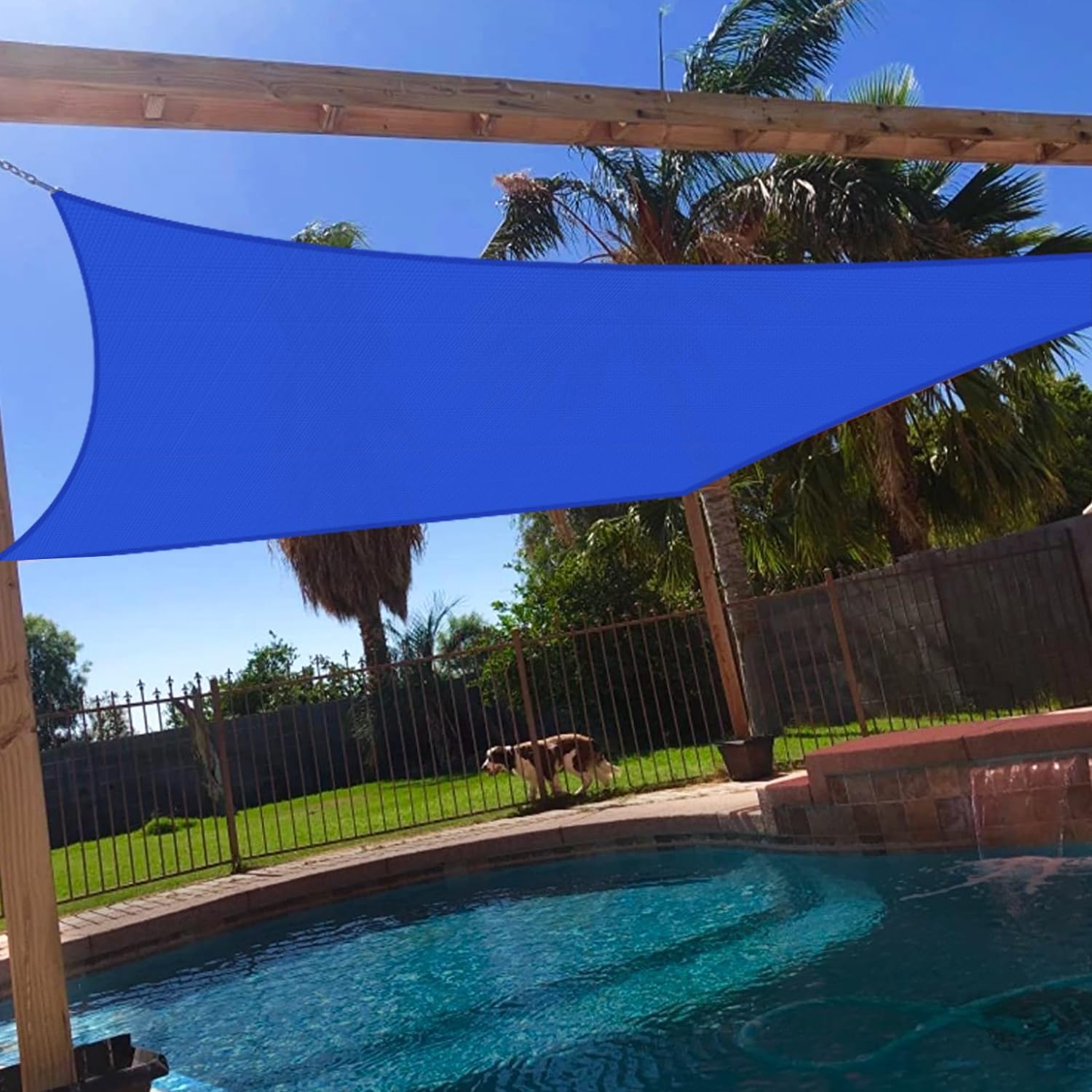 10' X 10' Sun Shade Sail Recta - Outdoor Furniture Hdpe recension och pris