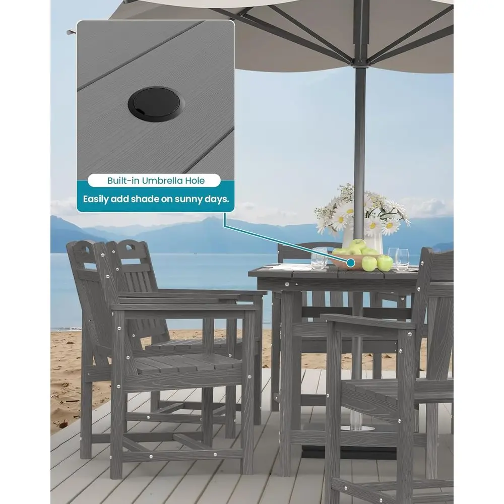 All-Weather HDPE Patio Dining  - Outdoor Furniture Hdpe recension och pris