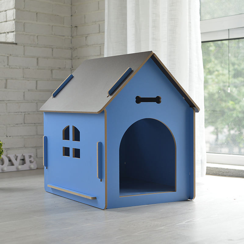 Custom Wooden Dog House Indoor - Outdoor Furniture Durable recension och pris