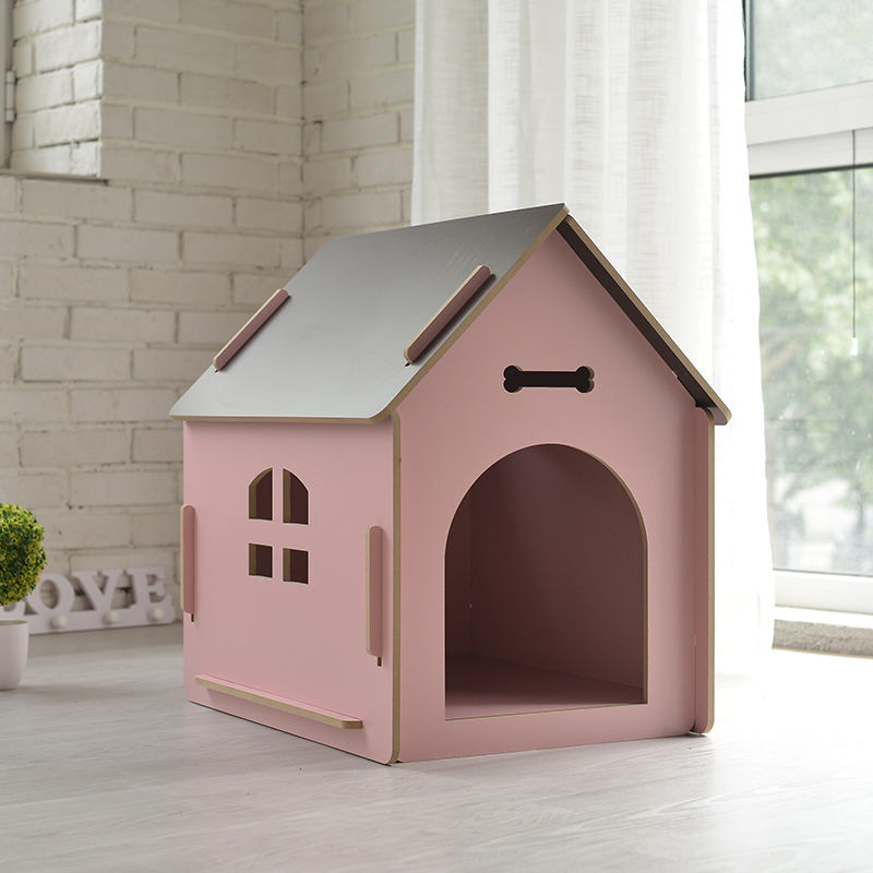 Custom Wooden Dog House Indoor - Outdoor Furniture Durable recension och pris