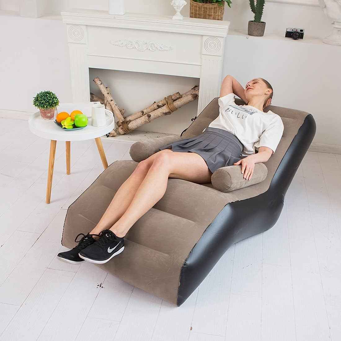 Folding Lazy Sofa,Inflatable L - Outdoor Furniture Durable recension och pris